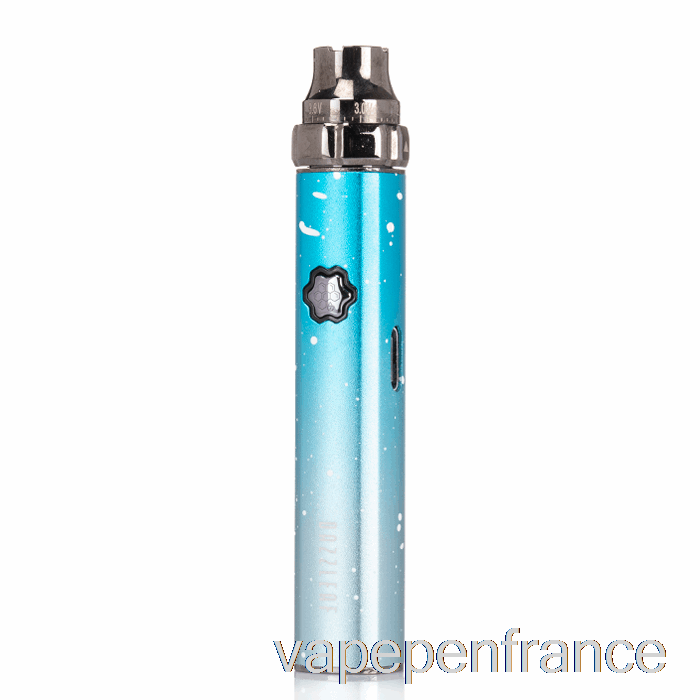 Dazzleaf Squarii Top Twist 510 Batterie Stylo Vape éclaboussures Bleu Ciel